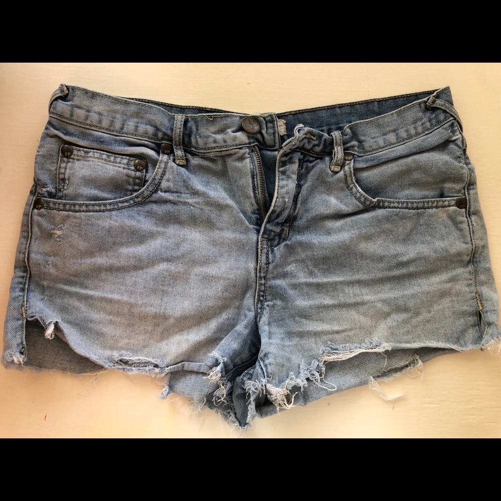Cut Off Jean Shorts